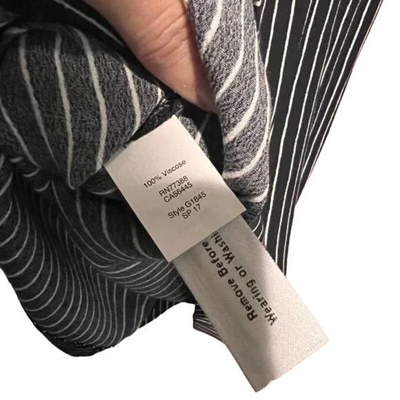 Madewell Novel Stripe Dress, size x small - Picture 6 of 8